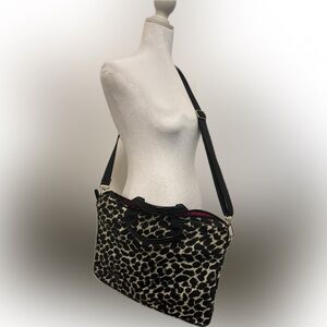 Kate spade laptop Leopard Print Women's Bag with Black Straps